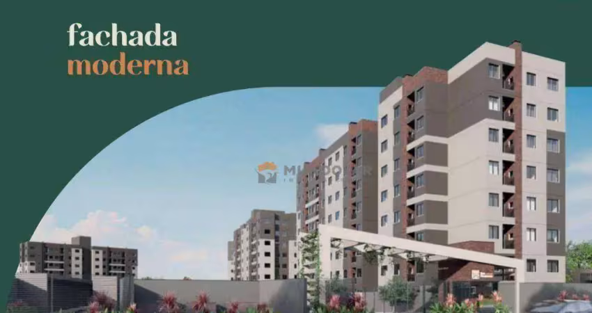 Apartamento com 2 dormitórios à venda, 43 m² por R$ 286.300,00 - Campina da Barra - Araucária/PR