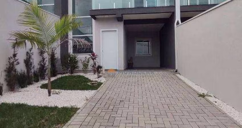 Sobrado com 3 dormitórios à venda, 128 m² por R$ 700.000,00 - Iguaçu - Araucária/PR