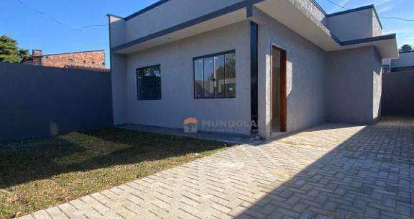 Casa com 3 dormitórios à venda, 78 m² por R$ 420.000,00 - Iguaçu - Araucária/PR