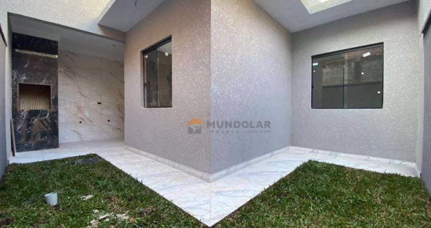 Casa com 3 dormitórios à venda, 73 m² por R$ 390.000,00 - Iguaçu - Araucária/PR