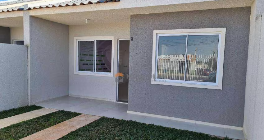 Casa com 2 dormitórios à venda, 42 m² por R$ 230.670,11 - Estados - Fazenda Rio Grande/PR