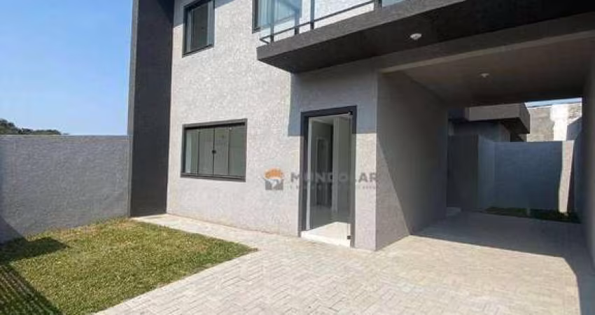Sobrado com 3 dormitórios à venda, 92 m² por R$ 450.000,00 - Capela Velha - Araucária/PR