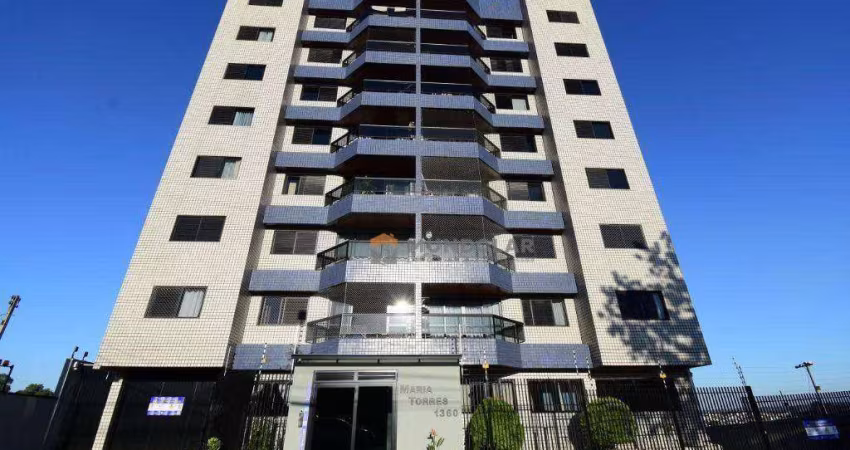 Apartamento semi mobiliado com 3 dormitórios à venda, 109 m² por R$ 580.000 - Centro - Araucária/PR