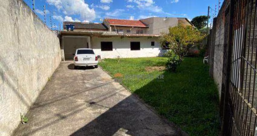 Casa com 1 dormitório e amplo terreno à venda, 70 m² por R$ 490.000 - Costeira - Araucária/PR