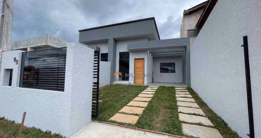 Casa com 3 dormitórios à venda, 70 m² por R$ 450.000,00 - Capela Velha - Araucária/PR
