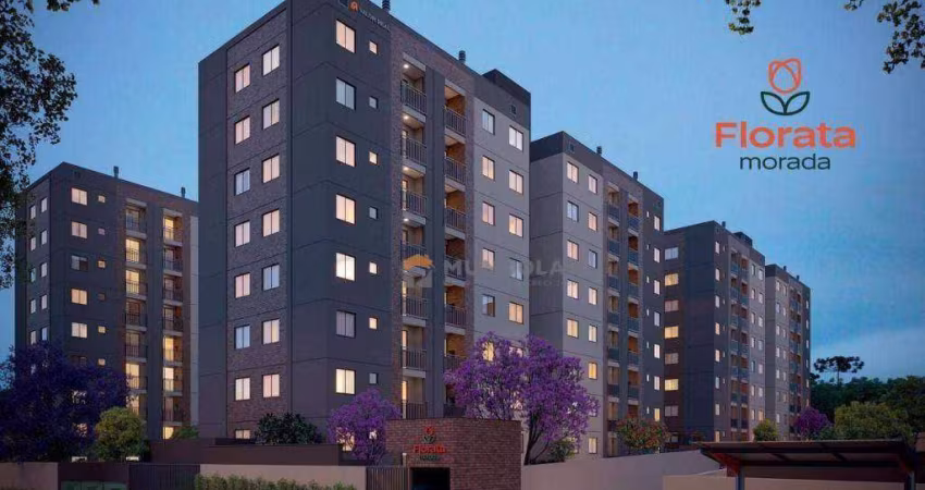 Apartamento com 2 dormitórios à venda, 43 m² por R$ 244.997,00 - Costeira - Araucária/PR