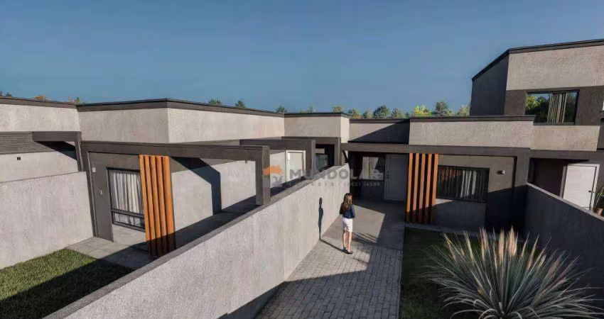 Casa com 3 dormitórios à venda, 65 m² por R$ 439.999 - Fazenda Velha - Araucária/PR