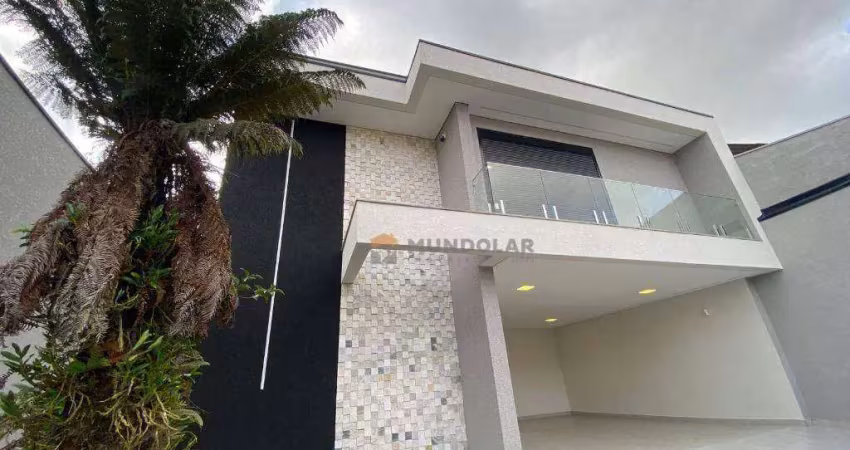 Sobrado com 4 dormitórios à venda, 448 m² por R$ 3.500.000,00 - Tindiquera - Araucária/PR