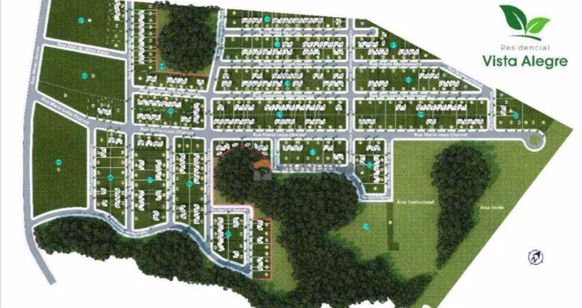 Terreno à venda, 140 m² por R$ 154.264,00 - Costeira - Araucária/PR
