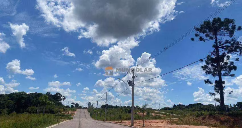 Terreno à venda, 154 m² por r$ 178.794,00 - costeira - araucária/pr