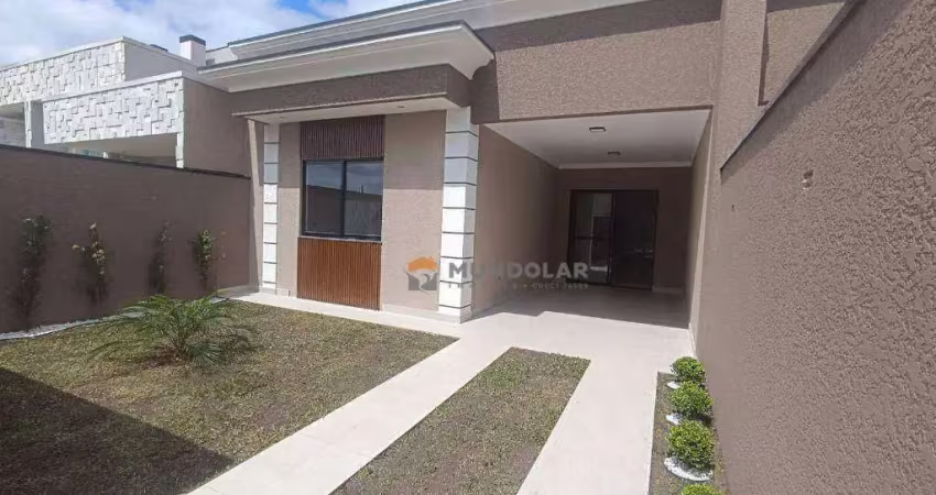 Casa com 3 dormitórios à venda, 80 m² por r$ 590.000,00 - costeira - araucária/pr