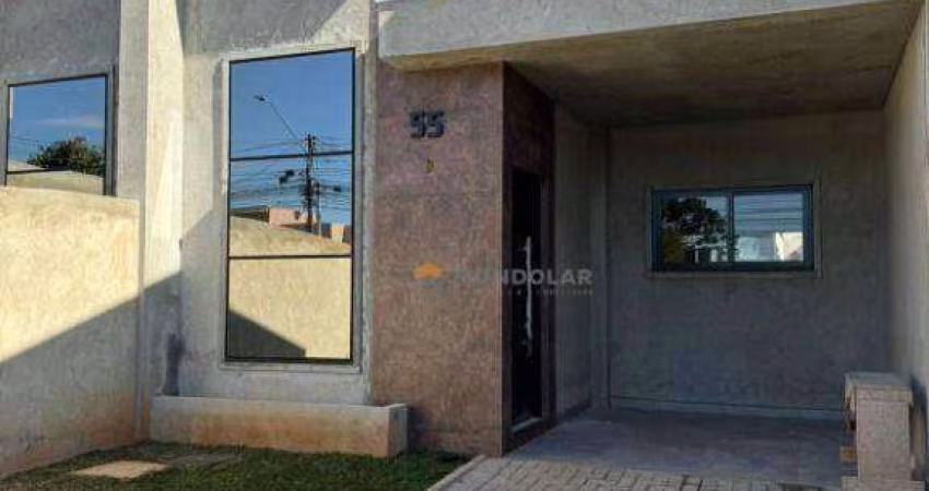 Casa com 3 dormitórios à venda, 98 m² por R$ 680.000,00 - Fazenda Velha - Araucária/PR