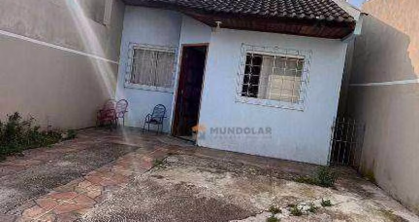 Casa com 2 dormitórios à venda, 56 m² por R$ 270.000,00 - Campina da Barra - Araucária/PR