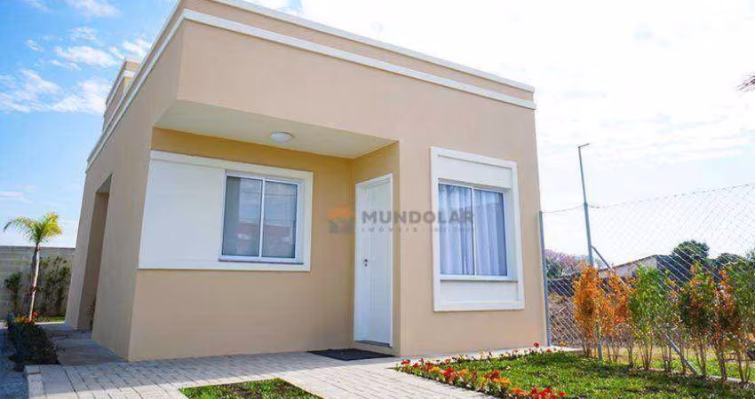 Casa com 2 dormitórios à venda, 52 m² por R$ 320.000,00 - Capela Velha - Araucária/PR