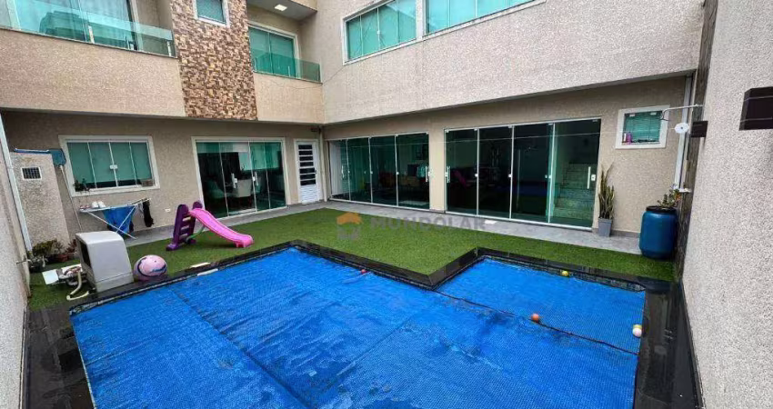 Sobrado com 3 dormitórios à venda, 244 m² por r$ 2.250.000,00 - iguaçu - araucária/pr