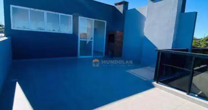 Cobertura com 4 dormitórios à venda, 163 m² por r$ 510.000,00 - campina da barra - araucária/pr