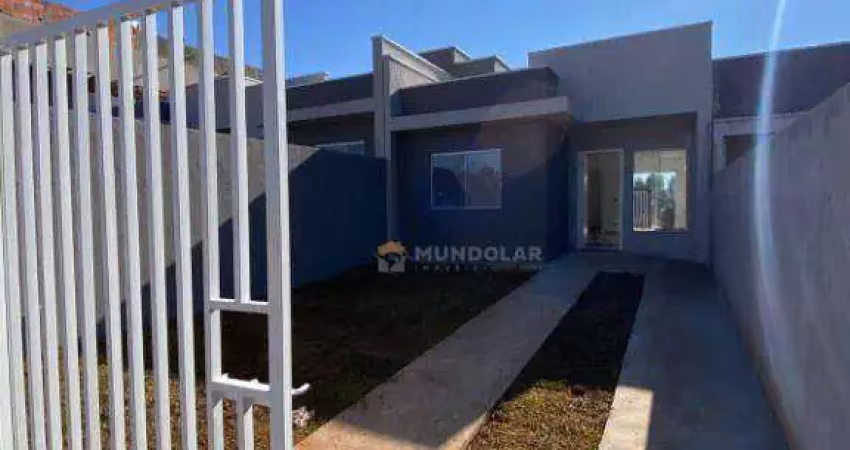 Casa com 3 dormitórios à venda, 52 m² por r$ 395.000,00 - costeira - araucária/pr