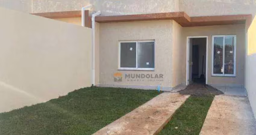 Casa com 3 dormitórios à venda, 52 m² por r$ 349.000,00 - costeira - araucária/pr