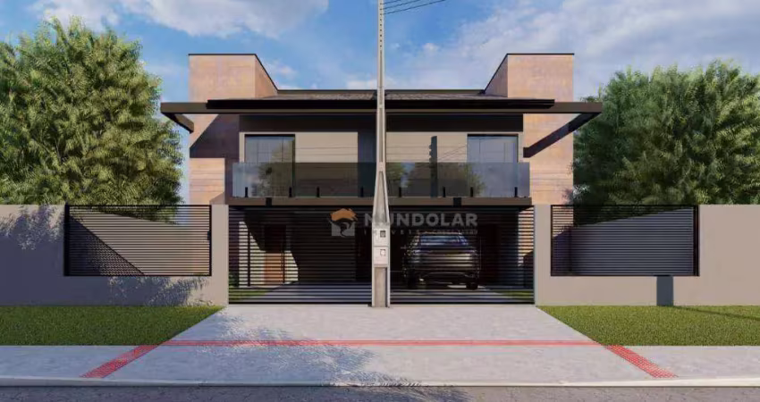 Casa com 3 dormitórios à venda, 102 m² por r$ 539.000,00 - campina da barra - araucária/pr