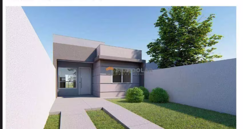 Casa com 3 dormitórios à venda, 52 m² por r$ 390.000,00 - costeira - araucária/pr