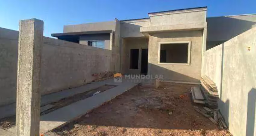 Casa com 3 dormitórios à venda, 52 m² por r$ 395.000,00 - costeira - araucária/pr