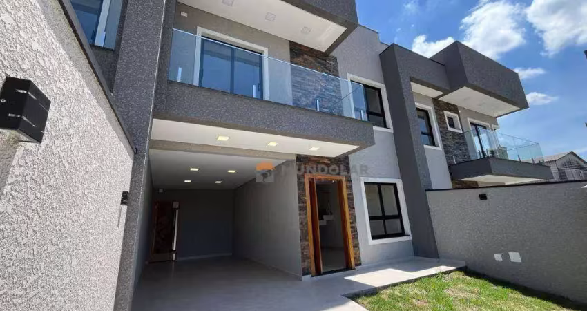 Sobrado com 3 dormitórios à venda, 129 m² por r$ 849.900,00 - porto das laranjeiras - araucária/pr