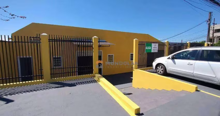 Excelente sala comercial de esquina para alugar, 96 m² por r$ 2.000/mês - campina da barra - araucária/pr