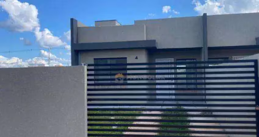 Casa com 3 dormitórios à venda, 52 m² por r$ 365.000,00 - costeira - araucária/pr