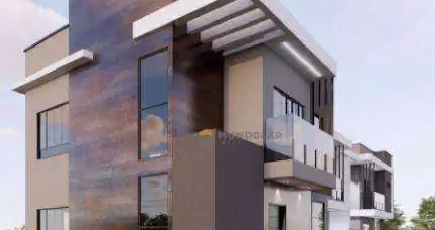 Triplex com 3 dormitórios à venda de alto padrão, 171 m² por r$ 1.390.000 - iguaçu - araucária/pr