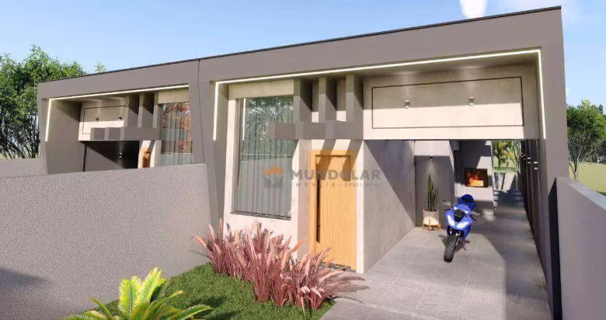 Casa com 3 dormitórios à venda, 95 m² por r$ 560.000,00 - campina da barra - araucária/pr