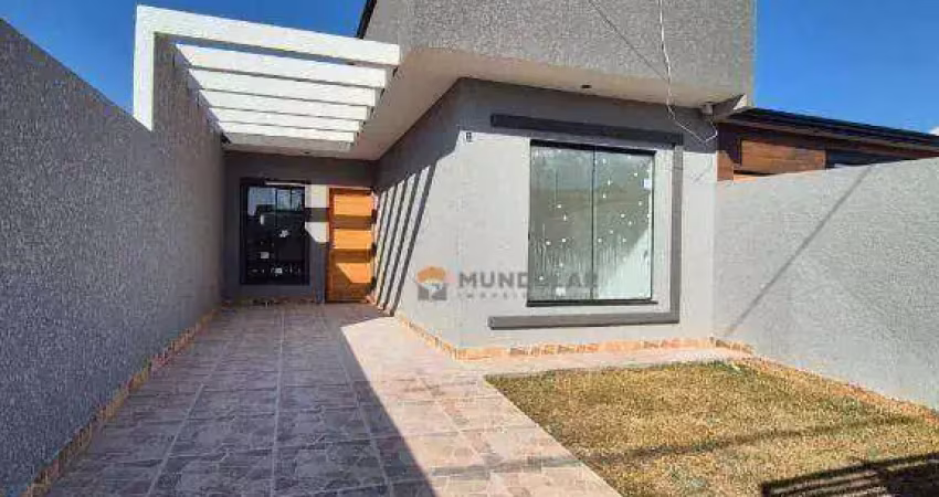 Casa com 2 dormitórios à venda, 51 m² por r$ 355.000,00 - porto das laranjeiras - araucária/pr