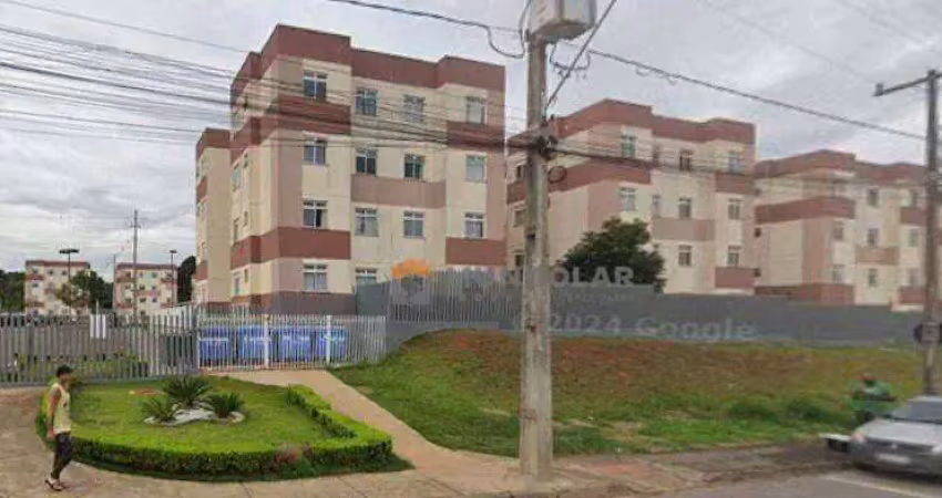 Apartamento com 2 dormitórios para alugar, 42 m² por r$ 1.350/mês - capela velha - araucária/pr