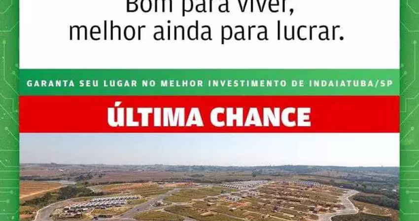 Smart city indaiatuba |lotes residenciais e comerciais a partir de 150m² |área de lazer