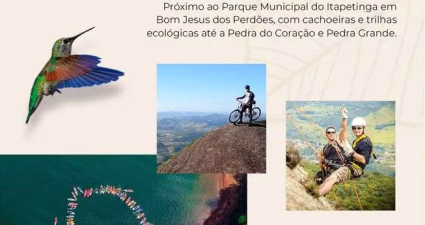 Las Villas de Maria| Lotes a partir de 300m² com Lazer na Região de Atibaia| Facilitado