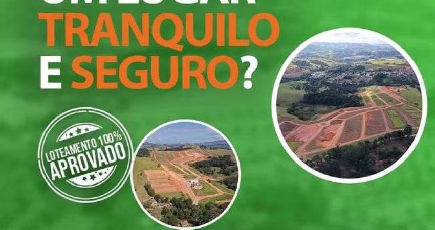 Pronto pra construir | Lotes a partir de 250m² em Extrema | Facilitado | Lazer e Lagos