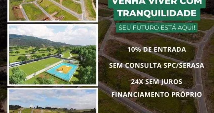 Já comece a construir | LOTES a partir de 250m² em Extrema com Lazer e Lagos | Facilitado