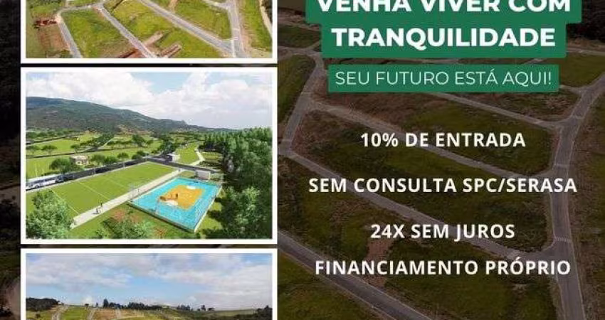Liberado pra construir | Lotes a partir de 250m² em EXTREMA | Lazer e Lagos | Conheça