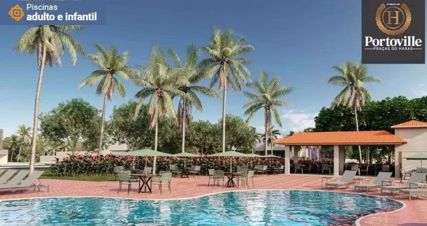 Portoville praças dos haras | lotes a partir de 360m² em atibaia | lazer completo e lago
