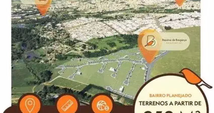 Reserva de bragança | lotes a partir de 250m² em ótimo local | área de lazer | facilitado