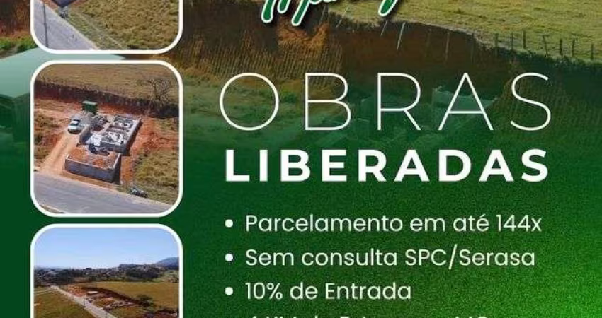 JÁ pode construir | Lotes a partir de 250m² em Extrema | Lazer e Lagos | Pagto Facilitado