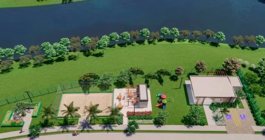 Próximo a EXTREMA | LOTES a partir de 250m² em PEDRA BELA | Lazer e Lago | Facilitado