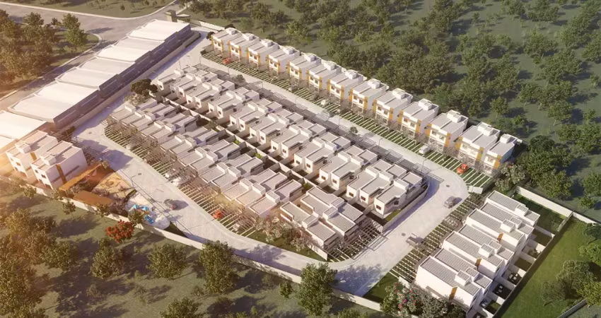 Casas térreas de 55m² a venda na região de atibaia próximo ao centro em condomínio fechado com lazer