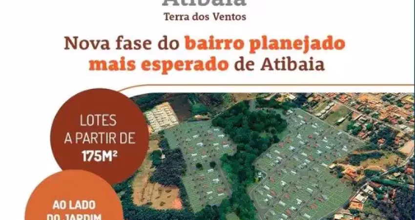 Vivejo atibaia | lotes a partir de 175m² com pagamento facilitado | área de lazer