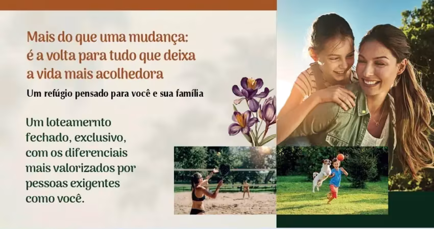 Compre sua chácara em pinhalzinho | condomínio fechado com área de lazer | pagamento facilitado