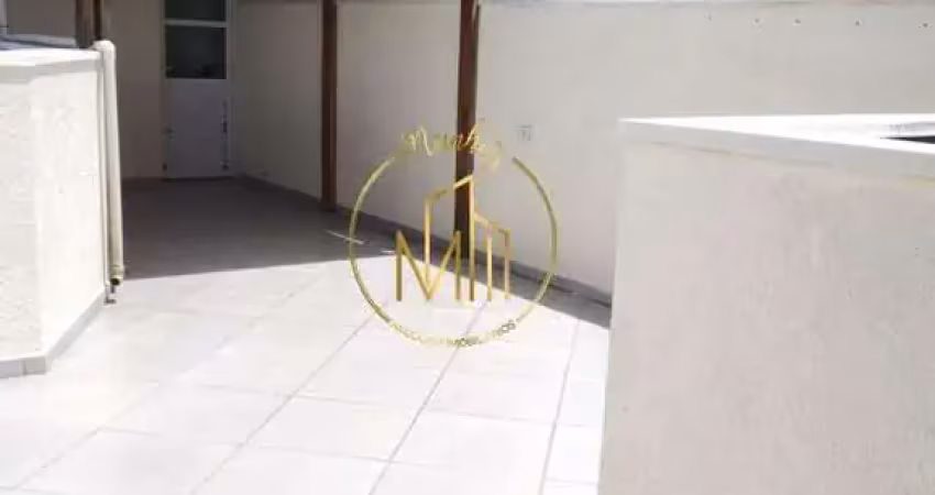 Cobertura para venda em santo andré, vila junqueira, 2 dormitórios, 1 banheiro, 1 vaga