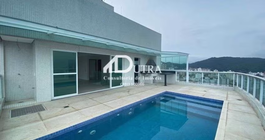Cobertura duplex nova venda possui 295 metros quadrados com 4 quartos em Gonzaga - Santos