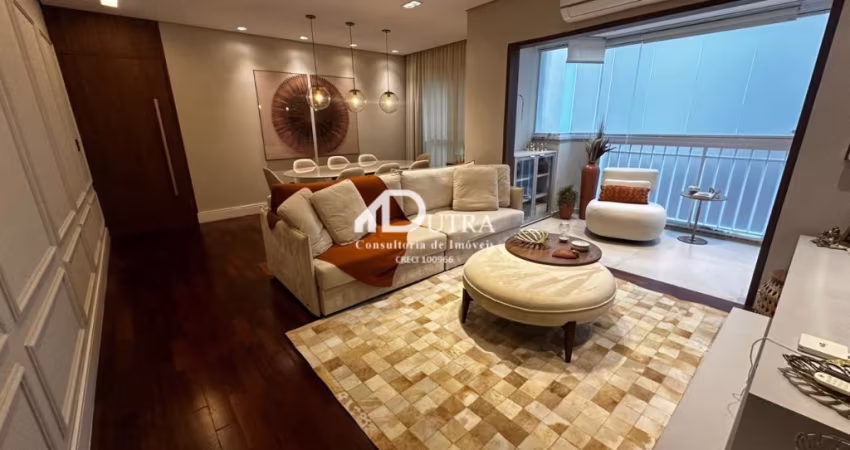 Clássico apartamento com 3 suítes e 2 vagas demarcadas e lazer - Boqueirão -Santos