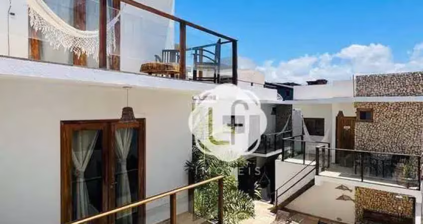 Apartamentos na vila de jericocoara - casa + aptos - cond fechado - moradia e rentabilidade -oportunidade!
