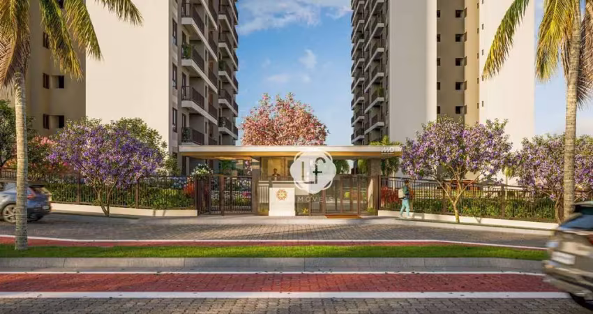 Apartamento com 2 dormitórios à venda, 53 m² por r$ 439.000 - arboré presidente kennedy - fortaleza/ce