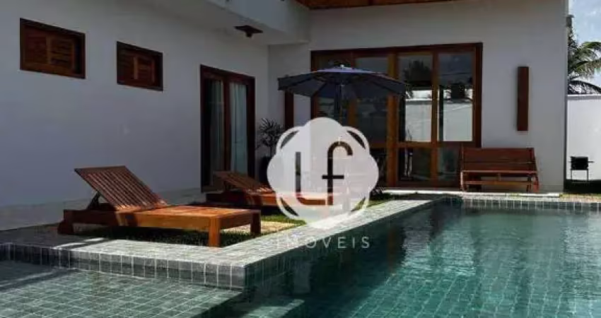 Casa alto padrão mobiliada na praia do  preá - ce - 450m2 próximo de jericoacoara